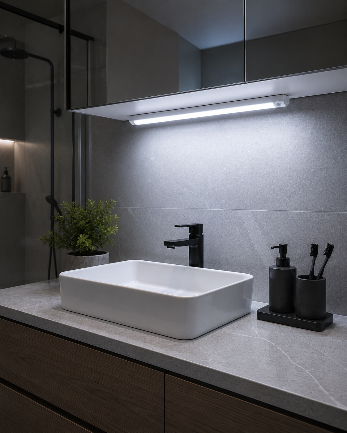 Luz LED Inteligente com Sensor de Movimento USB